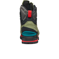 Garmont bota montaña cuero hombre ASCENT EVO GORE-TEX VERDE vista superior