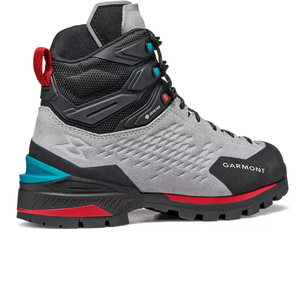 Garmont bota montaña cuero mujer ASCENT EVO GORE-TEX GRIS lateral interior