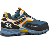 Garmont zapatilla trekking hombre AKRON GORE-TEX AZUL lateral interior