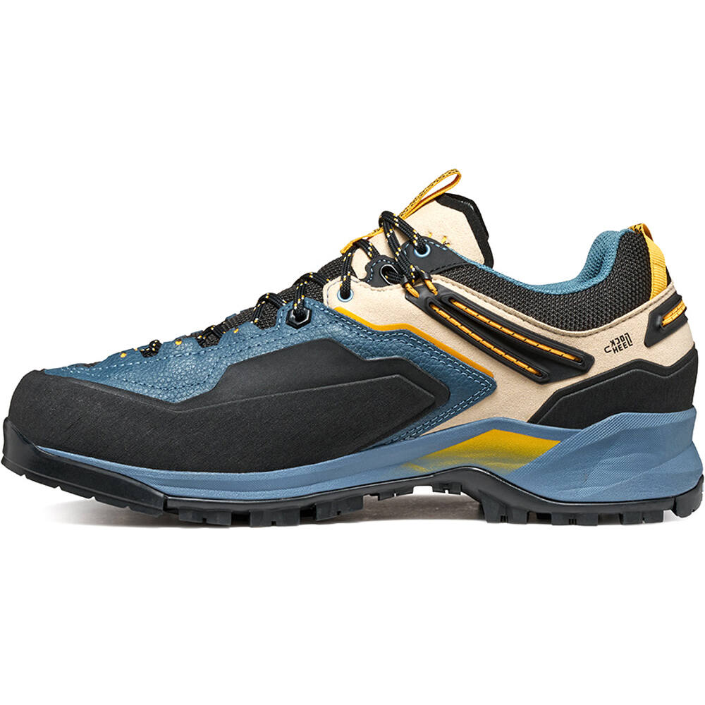 Garmont zapatilla trekking hombre AKRON GORE-TEX AZUL vista trasera