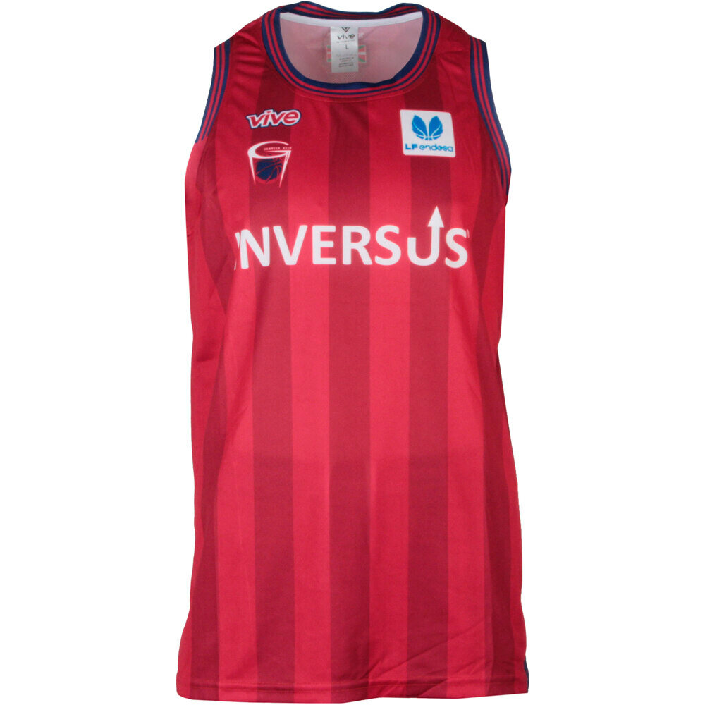 Gernika Kesb camiseta oficial baloncesto INVERSUS 27 1 EQUIPACION  vista frontal