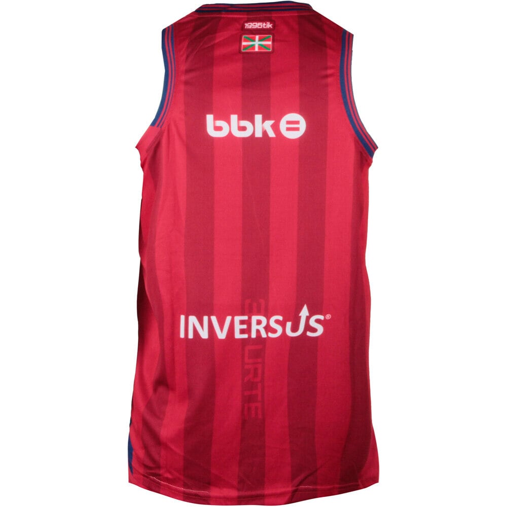 Gernika Kesb camiseta oficial baloncesto INVERSUS 27 1 EQUIPACION  vista trasera