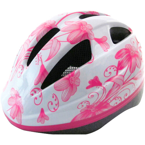 Ges casco bicicleta niño Casco EARLY RIDER Flowers BLANCO