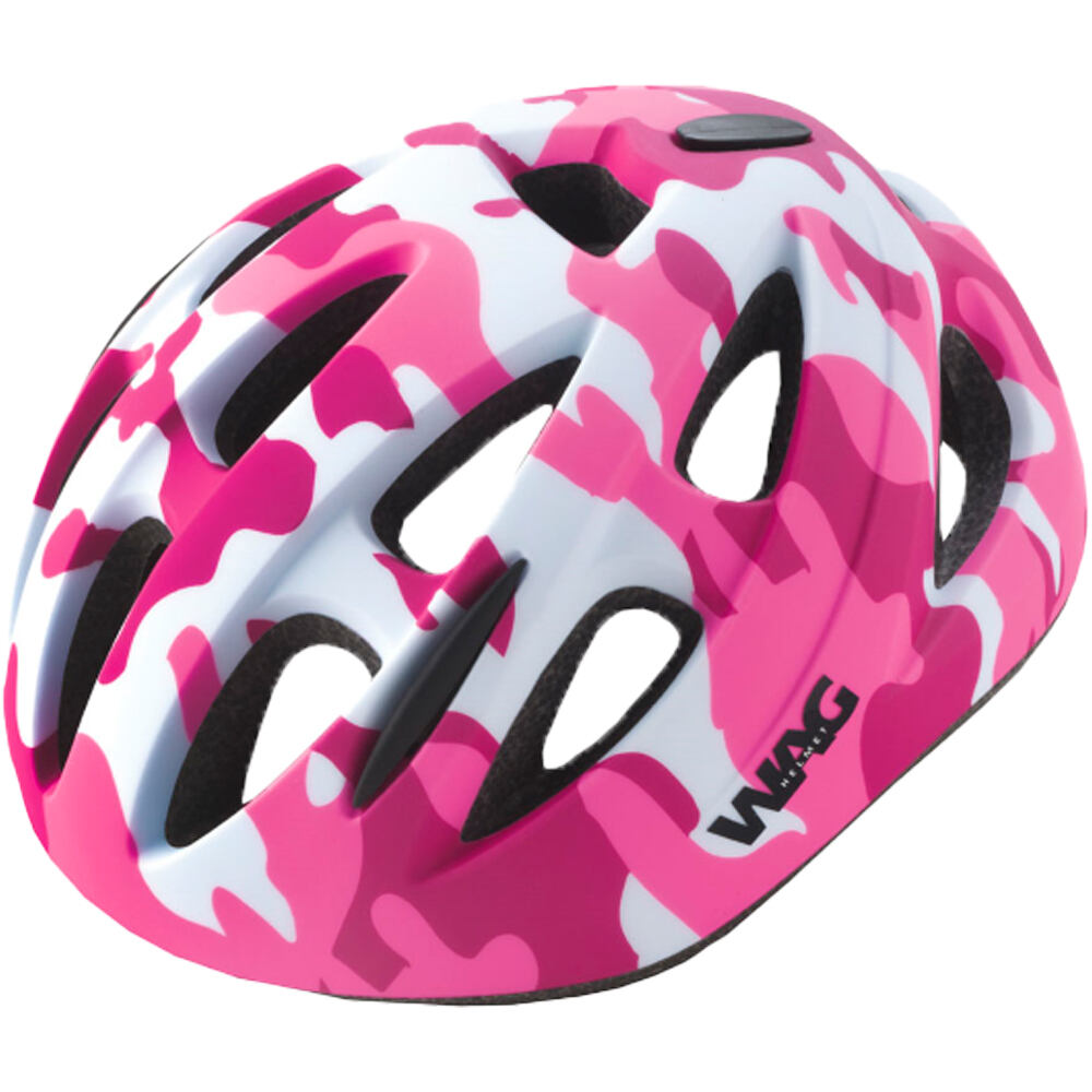 Ges casco bicicleta niño Casco SKY KID ROSA vista frontal