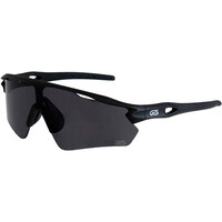 Ges gafas ciclismo LASTER lente de humo negro NEGRO vista frontal