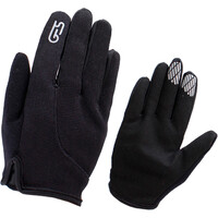 Ges guantes ciclismo niño Guantes Largos MENACE KID NEGRO vista frontal