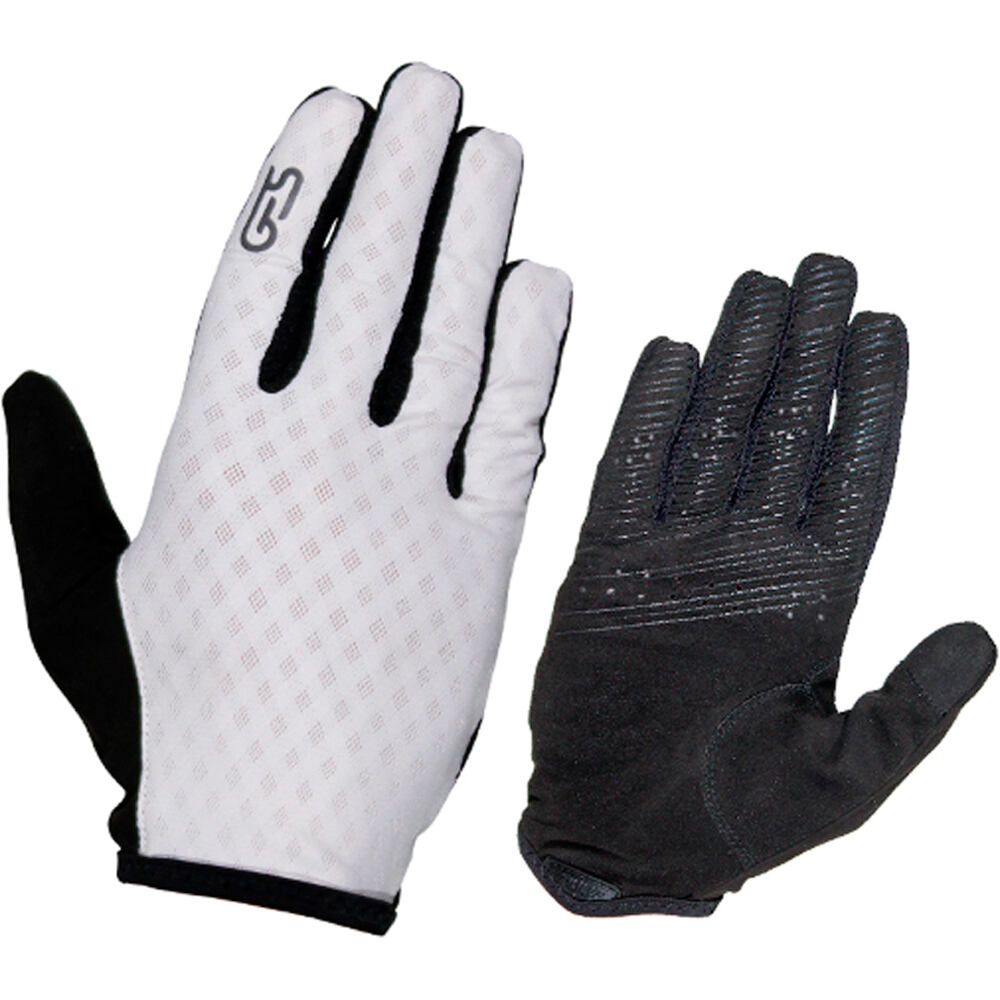 Ges guantes largos ciclismo Guantes largos LEGEND MARRON vista frontal