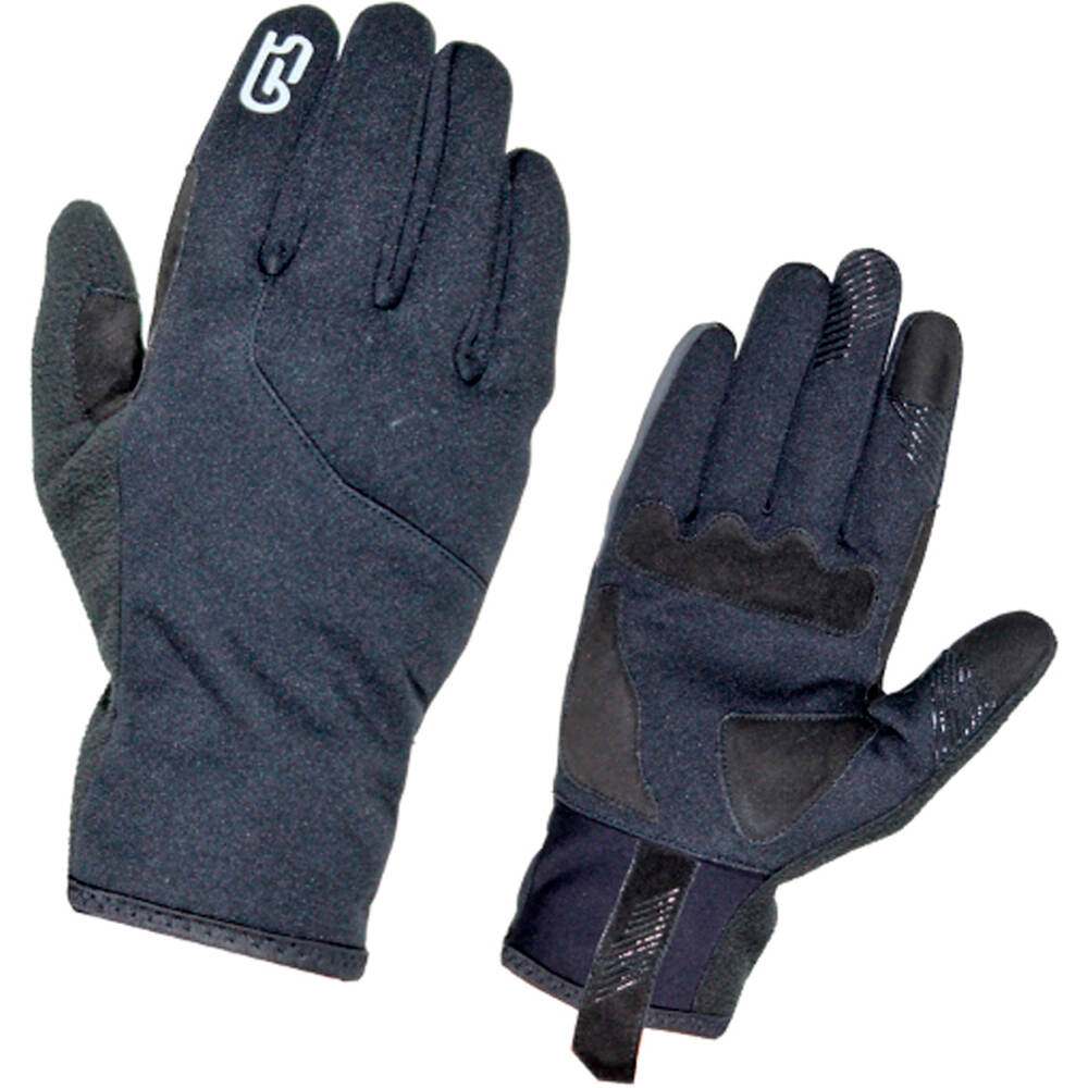Ges guantes largos ciclismo Guantes largos WINTER CUP NEGRO vista frontal