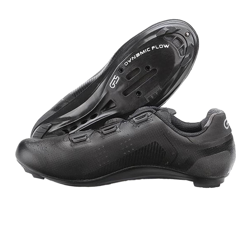 Ges zapatillas ciclismo carretera PULSE NEGRO lateral interior