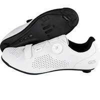 Ges zapatillas ciclismo carretera Zapatos ROAD XR2 BLANCO lateral interior