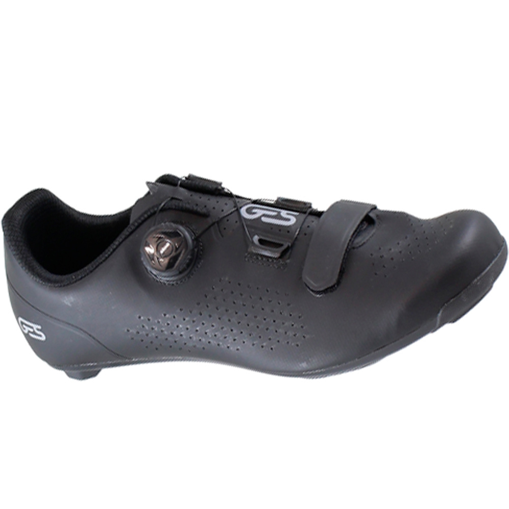 Ges zapatillas ciclismo carretera Zapatos ROAD XR2 NEGRO lateral exterior