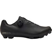 Giro zapatillas ciclismo carretera Cadet XC NEGRO lateral exterior