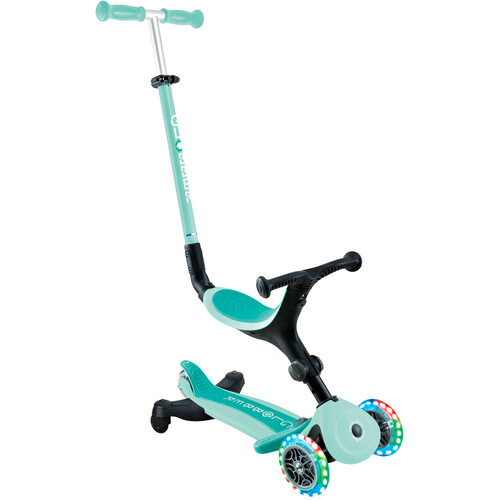 GLOBBER GO UP ACTIVE 360 WHITE LIGHTS PASTEL PIN rosa