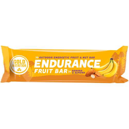 GOLD NUTRITION ENDURANCE FRUIT BAR PLATANO &AMP