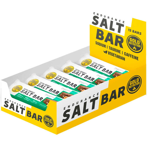 GOLD NUTRITION ENDURANCE SALT BAR CHOCO & PEANUT - 40 G
