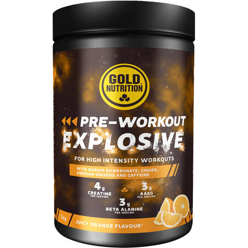 GOLD NUTRITION PRE-WORKOUT EXPLOSIVE ORANGE -1 KG