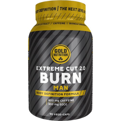 GOLD NUTRITION EXTREME CUT 2.0 BURN MAN - 90 VEGECAPS