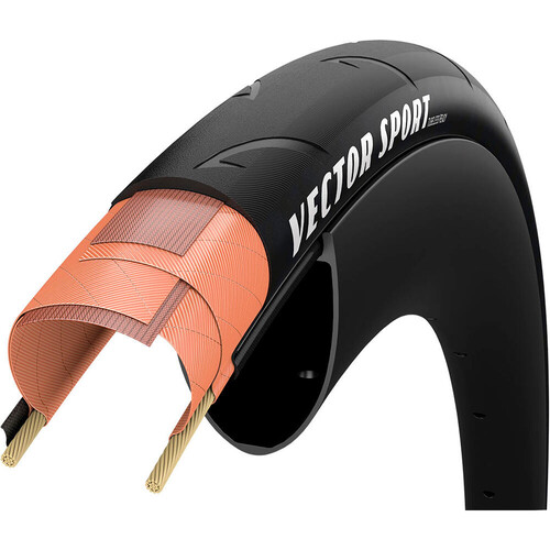 GOODYEAR VECTOR SPORT 700X25 TLR negro