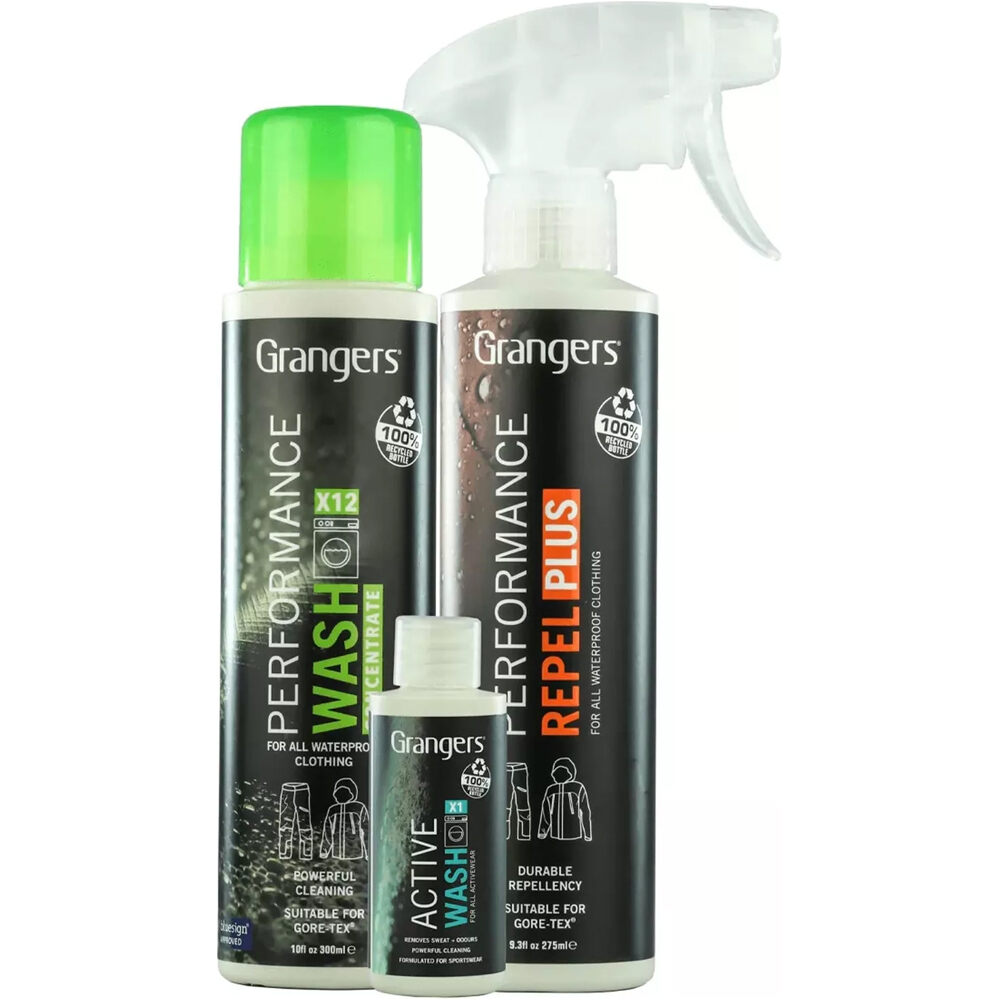 Grangers artículos limpieza montaña CLOTHING CARE KIT  vista frontal