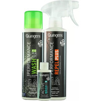 Grangers artículos limpieza montaña CLOTHING CARE KIT  vista frontal