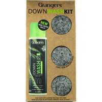 Grangers artículos limpieza montaña DOWN WASH KIT  vista frontal