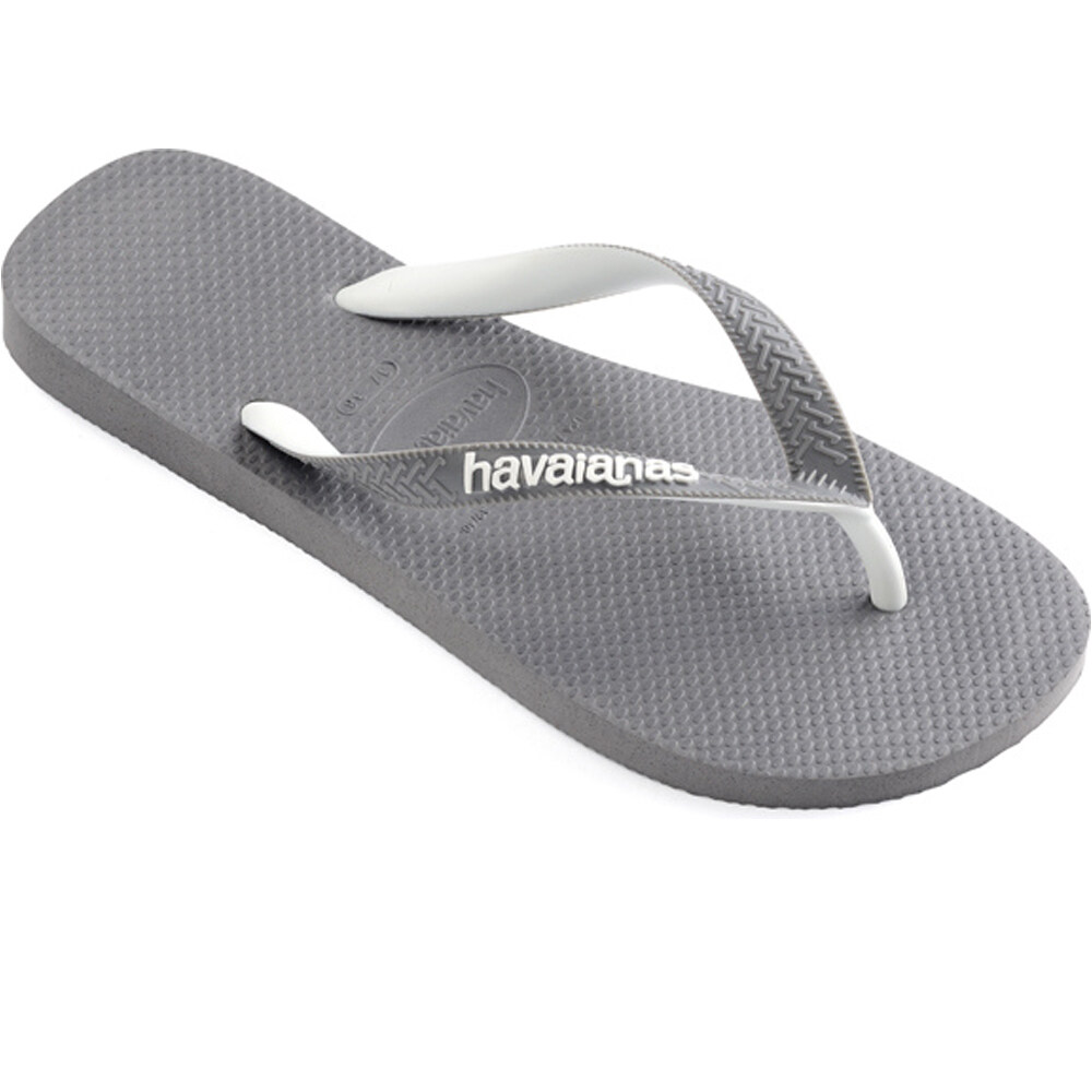 Havaianas chanclas hombre TOP MIX GRIS lateral interior