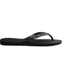 Havaianas chanclas mujer ELEGANCE NEGRO lateral interior