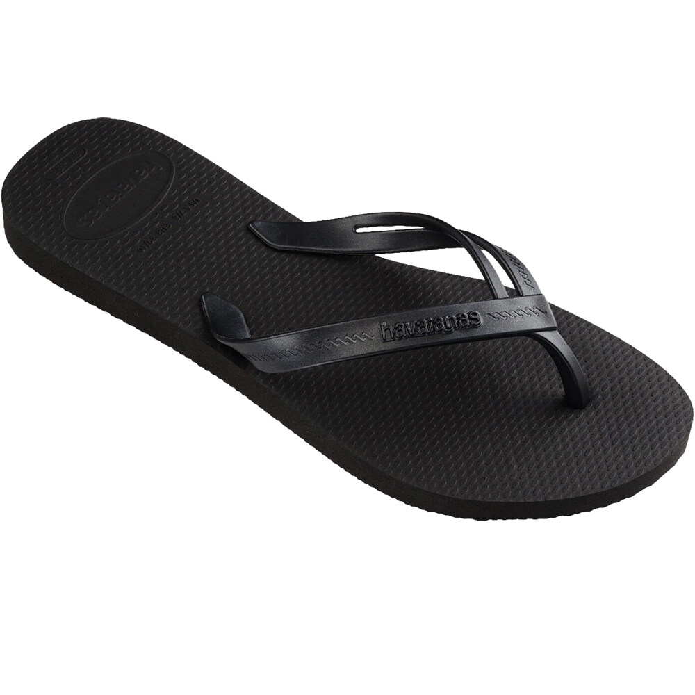 Havaianas chanclas mujer ELEGANCE NEGRO puntera