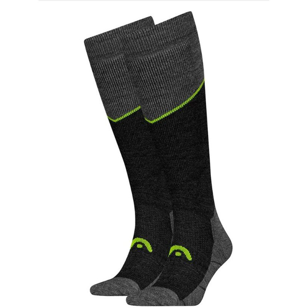 Head calcetines esquí SKI BEGINNER KNEEHIGH 2P  vista frontal