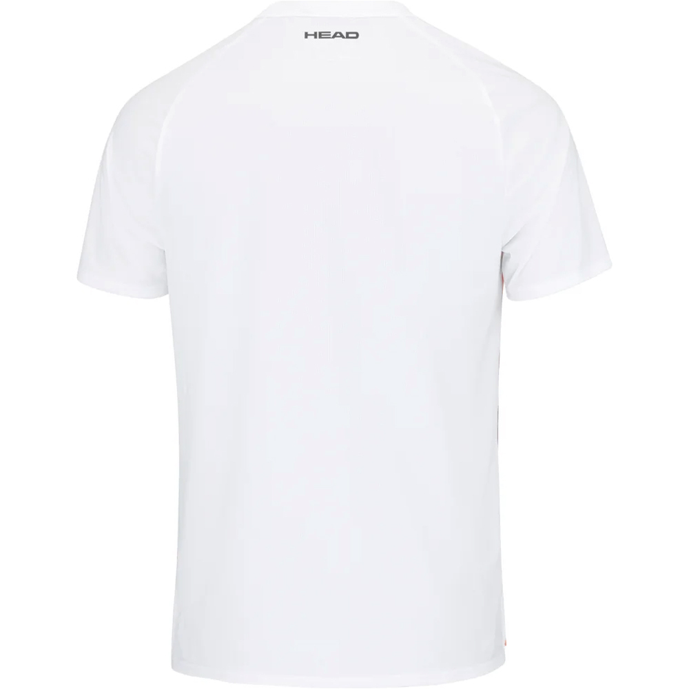 Head camiseta tenis manga corta hombre TOPSPIN  vista trasera