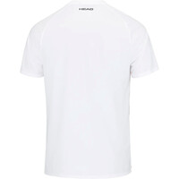 Head camiseta tenis manga corta hombre TOPSPIN  vista trasera