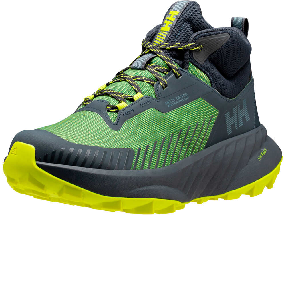 Helly Hansen bota trekking hombre AWE HIKER MID HT AZUL lateral interior