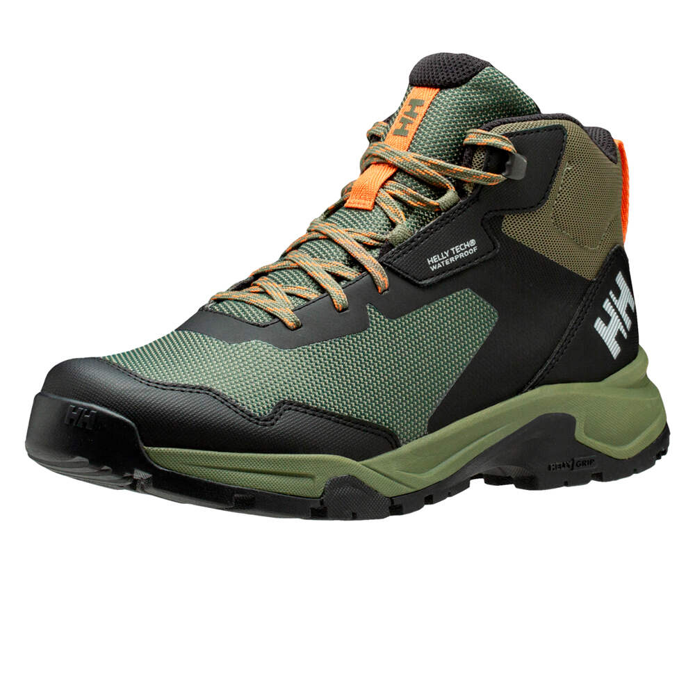 Helly Hansen bota trekking hombre CANYON MID HT VERDE lateral interior