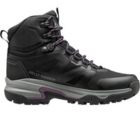 Helly Hansen bota trekking mujer ASCENDER MID HT NEGRO vista trasera