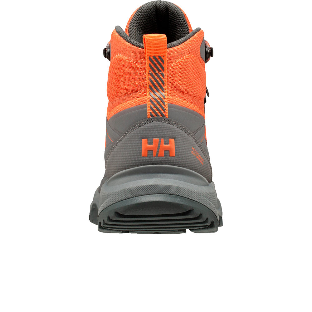 Helly Hansen bota trekking mujer CASCADE MID HT NARANJA vista trasera