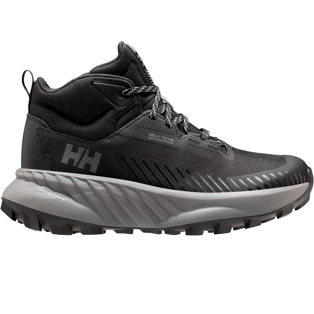 Helly Hansen bota trekking mujer W AWE HIKER MID HT NEGRO lateral exterior