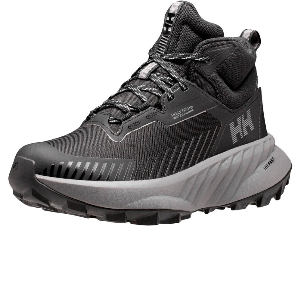 Helly Hansen bota trekking mujer W AWE HIKER MID HT NEGRO lateral interior