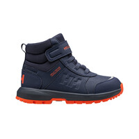 Helly Hansen bota trekking niño SHELTER AZUL lateral exterior