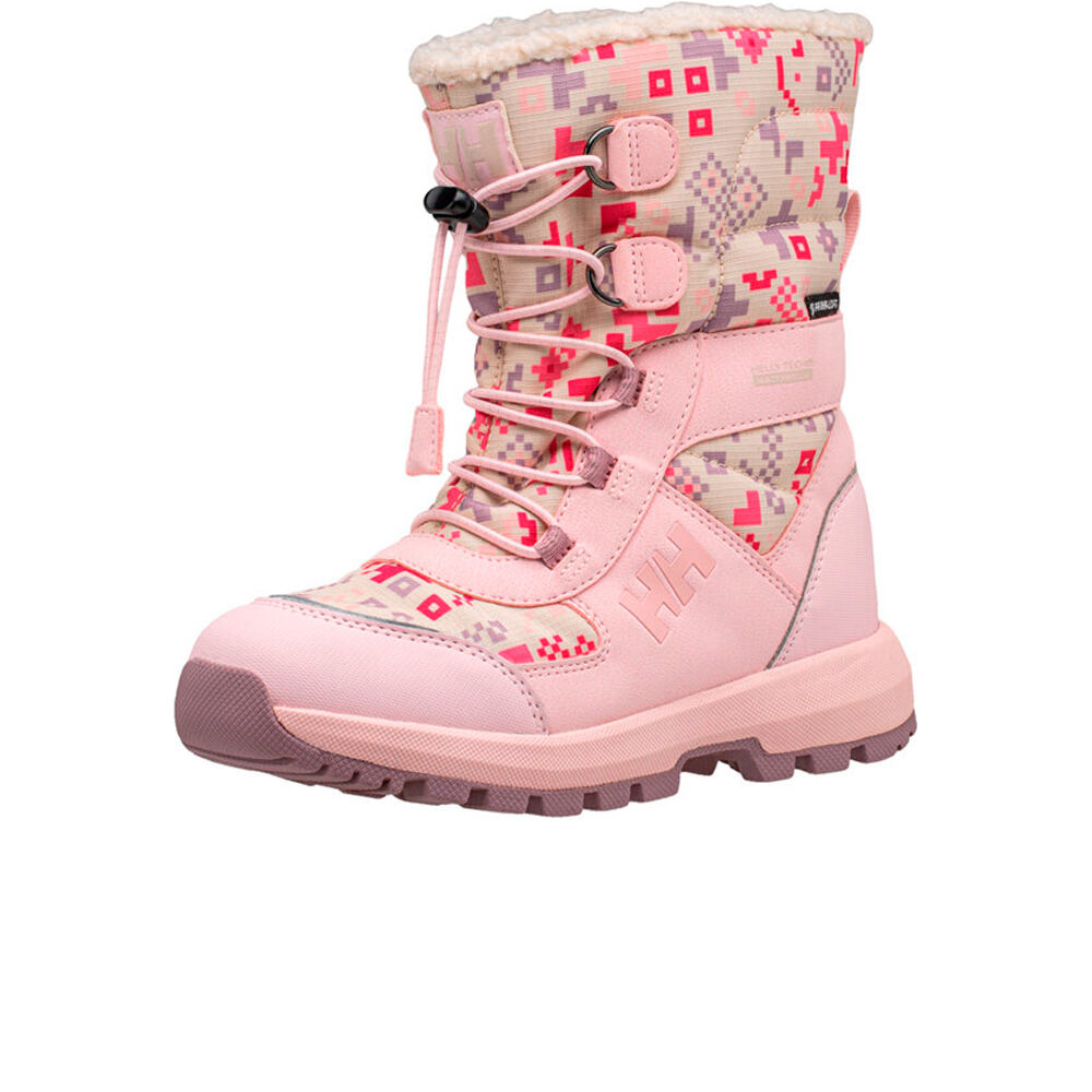 Helly Hansen botas apreski infantil SILVERTON ROSA 01