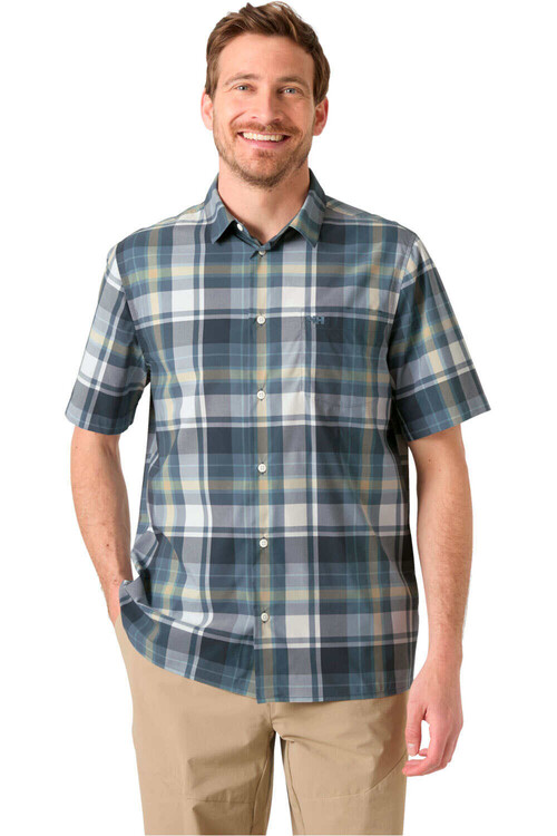 Helly Hansen camisa manga corta hombre FJORD QD AZUL