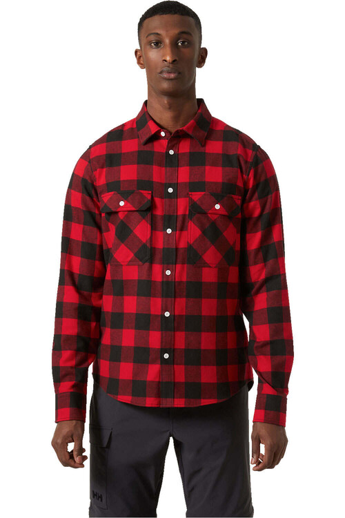 HELLY HANSEN LOKKA FLANNEL rojo