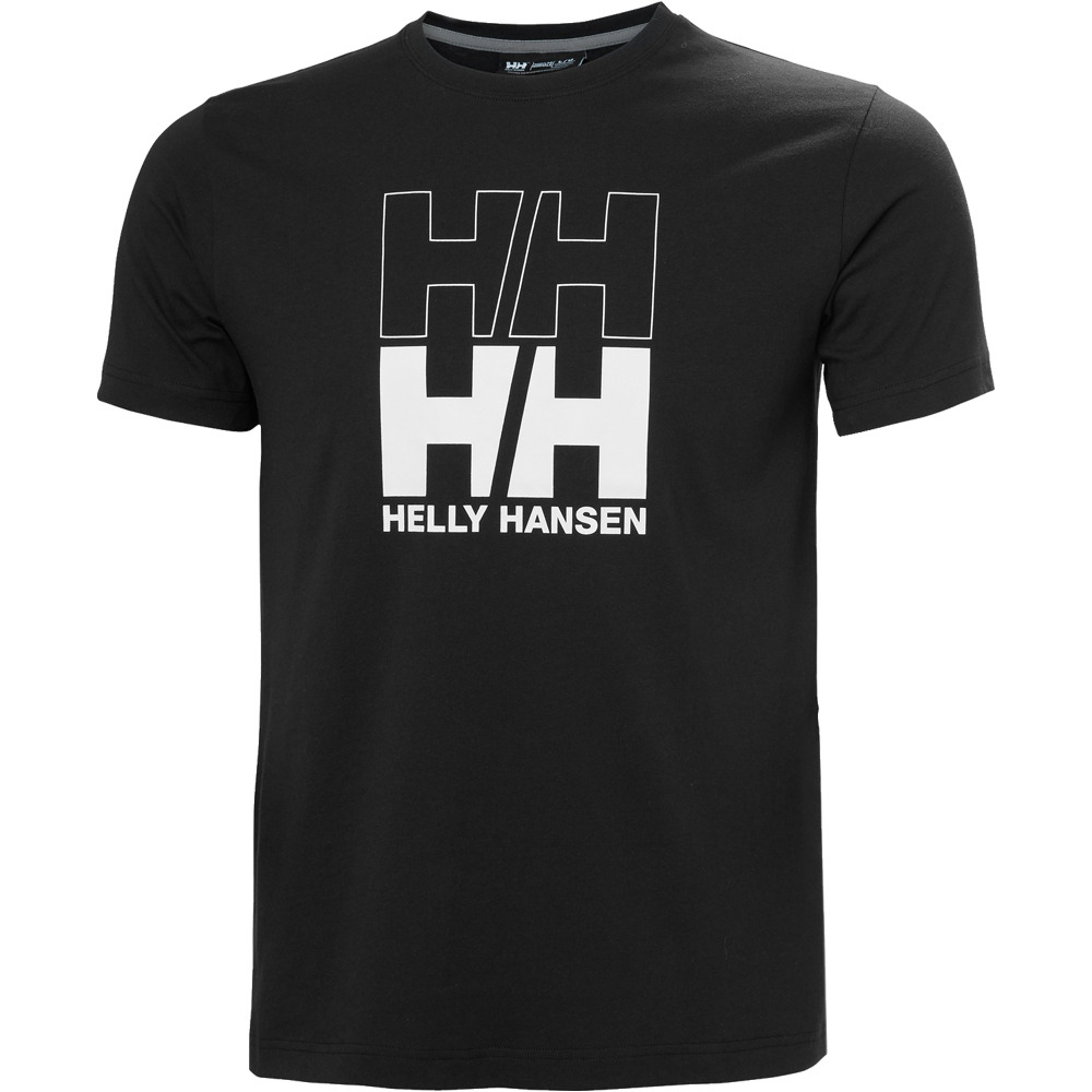 Helly Hansen camiseta manga corta hombre CORE GRAPHIC T 2.0 NEGRO 03