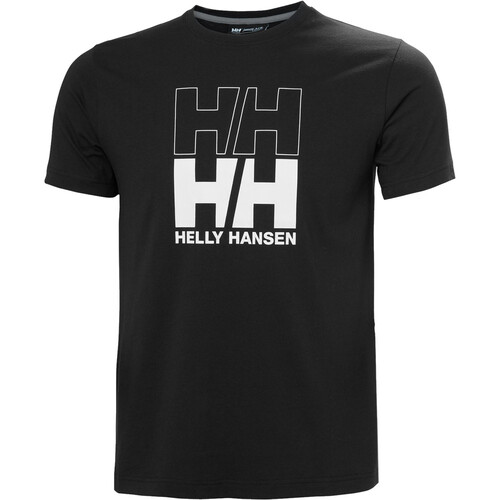 Helly Hansen camiseta manga corta hombre CORE GRAPHIC T 2.0 NEGRO