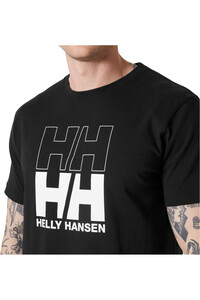 Helly Hansen camiseta manga corta hombre CORE GRAPHIC T 2.0 NEGRO vista detalle