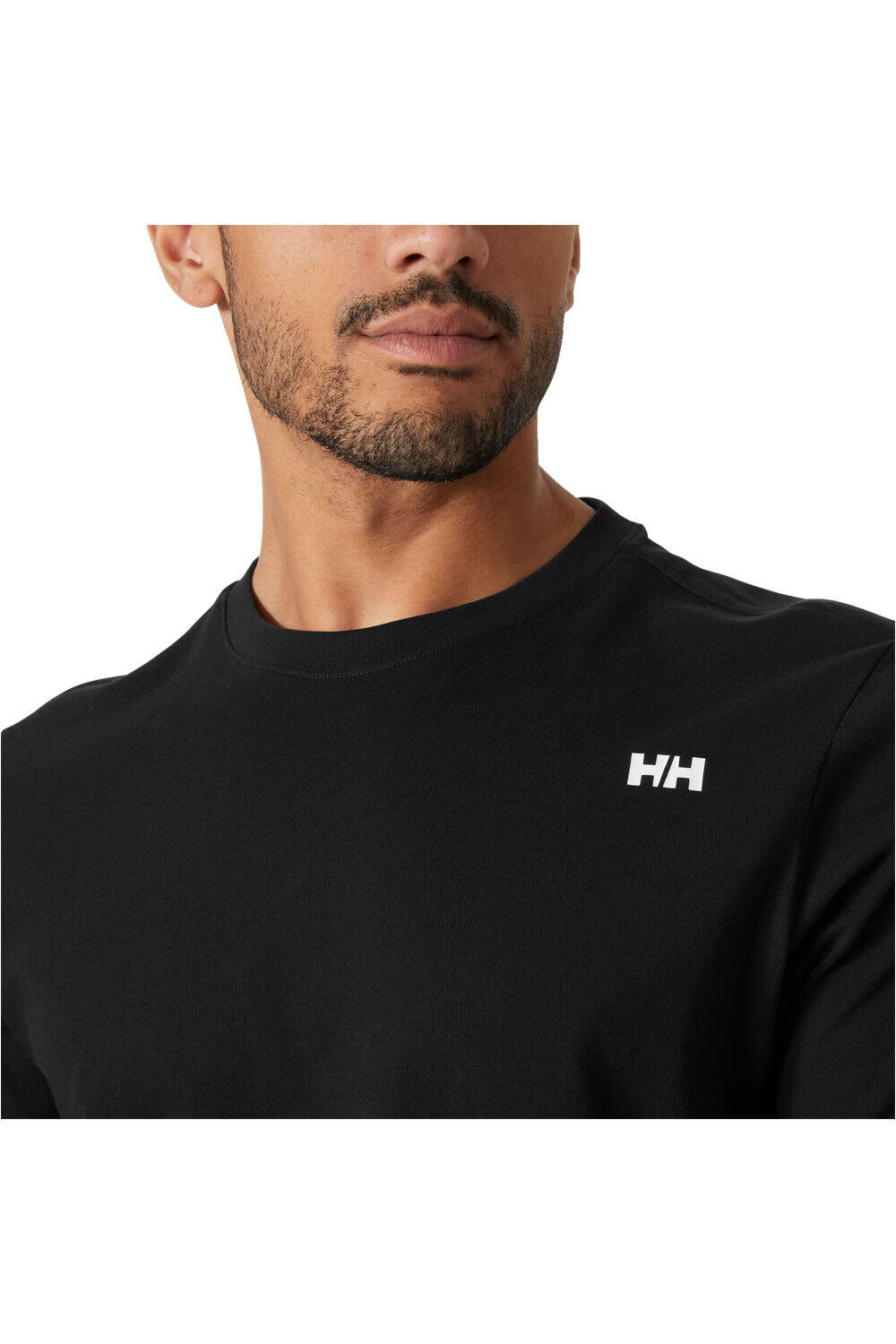 Helly Hansen camiseta manga corta hombre CORE GRAPHIC T 2.0 NEGRO vista detalle