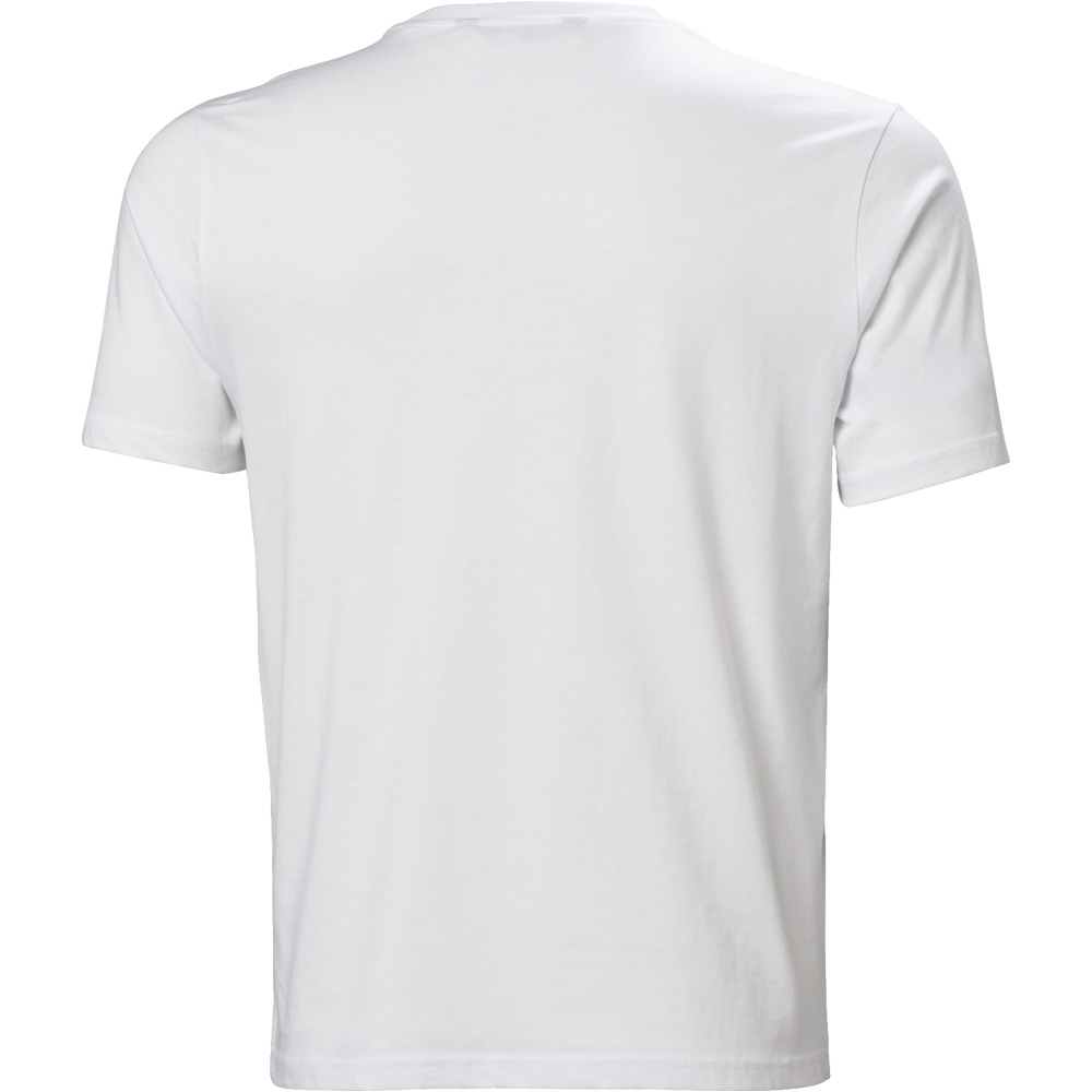 Helly Hansen camiseta manga corta hombre HH LOGO BLANCO 03