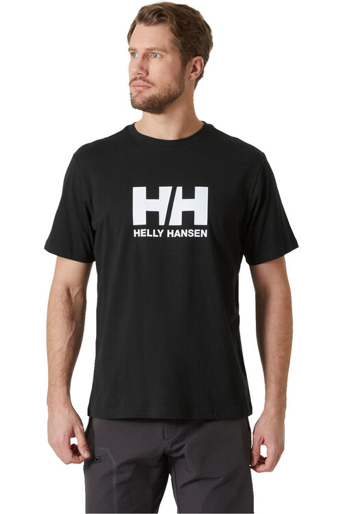 HELLY HANSEN HH LOGO negro