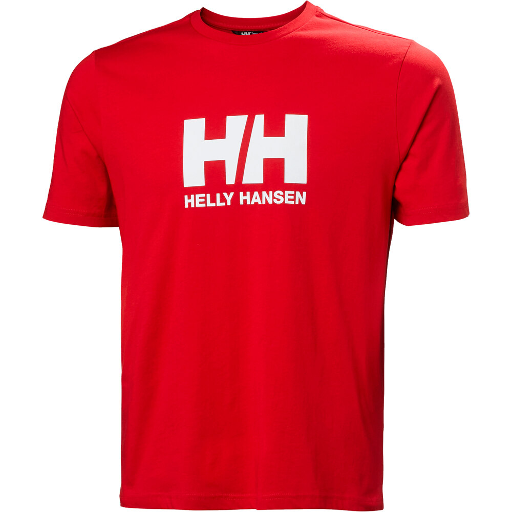 Helly Hansen camiseta manga corta hombre LOGO 3.0 ROJO vista detalle