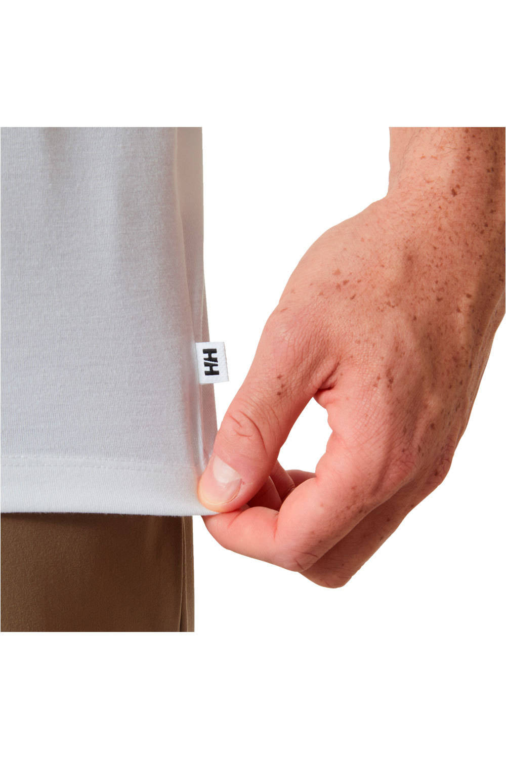 Helly Hansen camiseta montaña manga corta hombre SKOG GRAPHIC BLANCO 03