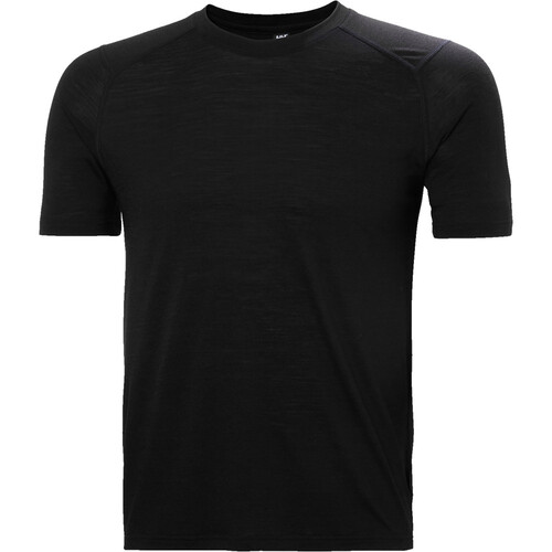 Helly Hansen camiseta térmica manga corta hombre DURAWOOL NEGRO